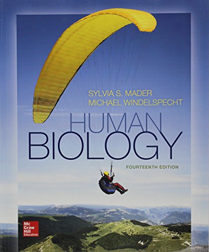 Human Biology  14th 2016 9781259571947 Front Cover