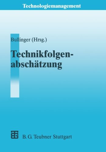Technikfolgenabschï¿½tzung (TA)   1994 9783322871947 Front Cover