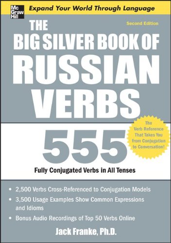 Big Silver Book of Russian Verbs, 2nd Edition  2nd 2011 9780071768948 Front Cover