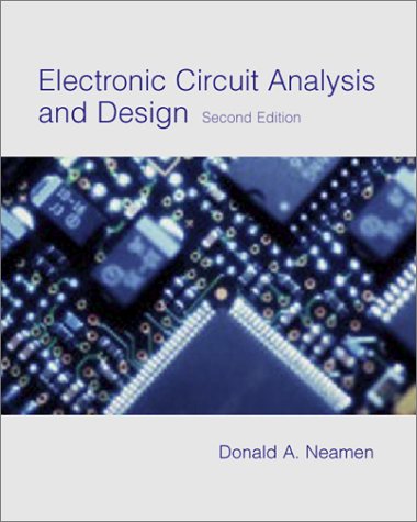 Electronic Circuit Analysis  2nd 2001 (Revised) 9780072451948 Front Cover