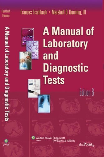 Manual of Laboratory and Diagnostic Tests  8th 2009 (Revised) 9780781771948 Front Cover