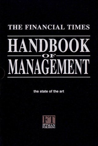 Financial Times Handbook of Management   1995 9780273606949 Front Cover