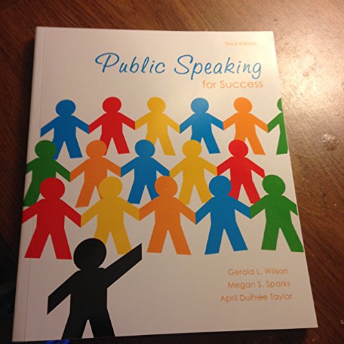PUBLIC SPEAKING F/SUCCESS >CUSTOM<      N/A 9781269860949 Front Cover