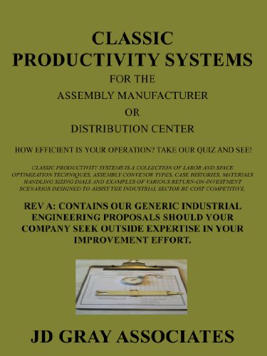 Classic Productivity Systems for the Assembly Manufacturer or Distribution Center How Efficient Is Your Operation? Take our Quiz and See!  2011 9781462021949 Front Cover