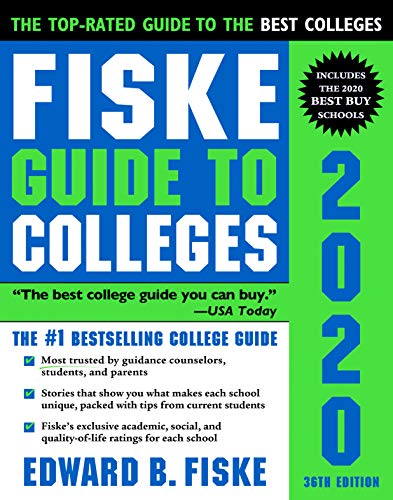 Fiske Guide to Colleges 2020  36th (Revised) 9781492664949 Front Cover