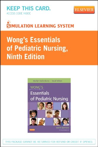 Wong's Essentials of Pediatric Nursing  9th 2013 9780323101950 Front Cover