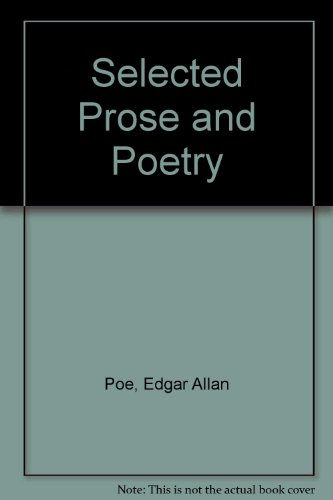 Selected Prose, Poetry, and Eureka   1968 9780030077951 Front Cover