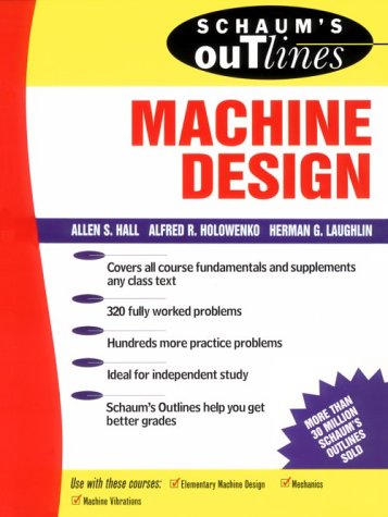 Schaum's Outline of Machine Design   1968 9780070255951 Front Cover