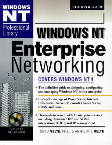 Windows NT Enterprise Networking  1998 9780078824951 Front Cover
