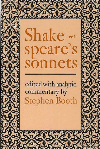 Shakespeare's Sonnets   1980 9780300024951 Front Cover