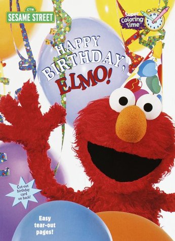 Happy Birthday, Elmo!  N/A 9780375804953 Front Cover
