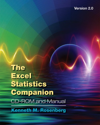 Excel Statistics Companion  2nd 2007 (Revised) 9780495186953 Front Cover