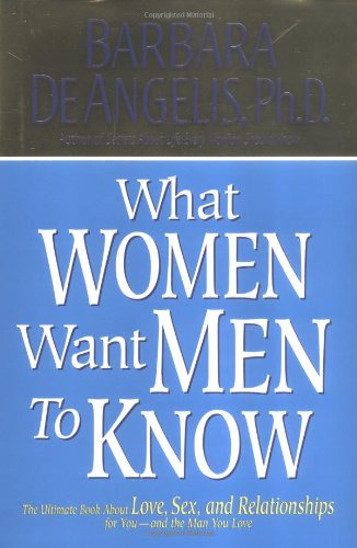 What Women Want Men to Know The Ultimate Book about Love, Sex, and Relationships for You and the Man You Love  2001 9780786866953 Front Cover