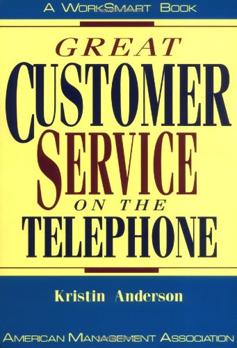 Great Customer Service on the Telephone   1992 9780814477953 Front Cover