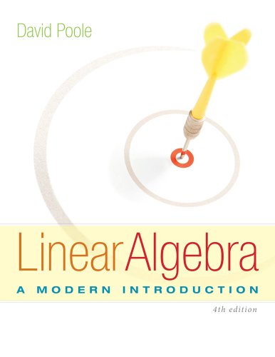 Linear Algebra: A Modern Introduction  2014 9781285841953 Front Cover