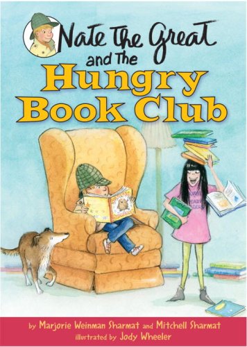 Nate the Great and the Hungry Book Club   2009 9780385736954 Front Cover