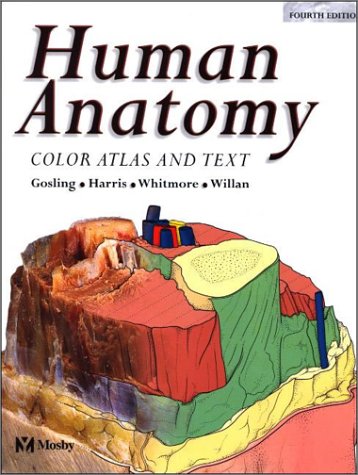 Human Anatomy Color Atlas and Text 4th 2002 (Revised) 9780723431954 Front Cover