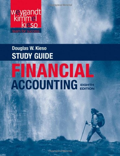 Financial Accounting  8th 2012 9781118102954 Front Cover