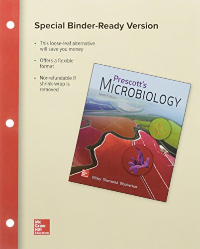 PRESCOTT'S MICROBIOLOGY (LOOSELEAF)     N/A 9781259670954 Front Cover