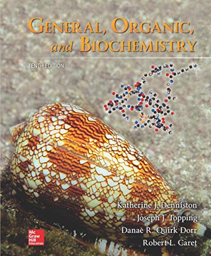Cover art for General, Organic, and Biochemistry, 10th Edition