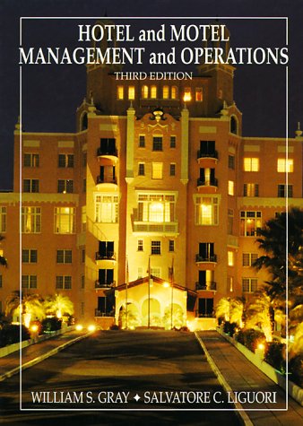 Hotel and Motel Management and Operations  3rd 1994 9780130957955 Front Cover