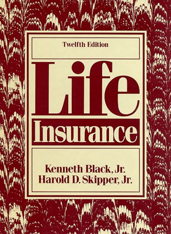 Life Insurance  12th 1993 9780135329955 Front Cover