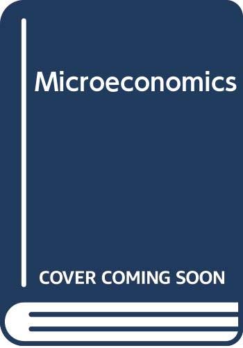 Microeconomics  5th 2002 9780618127955 Front Cover