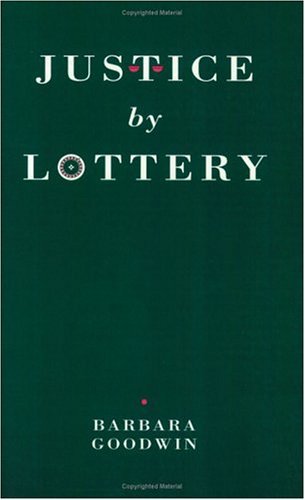 Justice by Lottery   1992 9780226303956 Front Cover