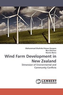 Wind Farm Development in New Zealand N/A 9783838303956 Front Cover