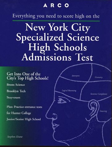 New York City Specialized Science High School Admissions Test  4th 9780028616957 Front Cover