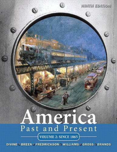 America Past and Present  9th 2011 9780205699957 Front Cover