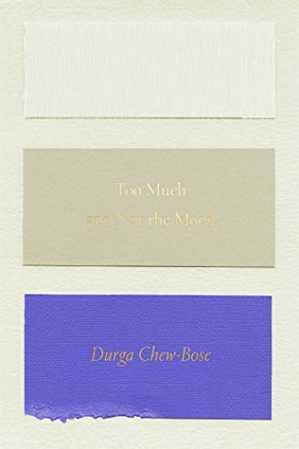 Too Much and Not the Mood Essays  2017 9780374535957 Front Cover