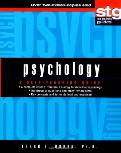 Psychology A Self-Teaching Guide  2002 9780471443957 Front Cover