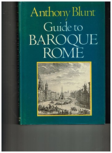 Guide to Baroque Rome   1982 9780064303958 Front Cover