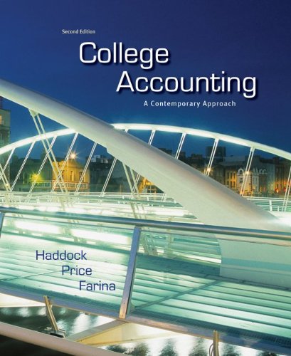 College Accounting A Contemporary Approach 2nd 2012 9780073396958 Front Cover