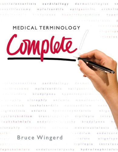Medical Terminology Complete!   2009 9780135133958 Front Cover