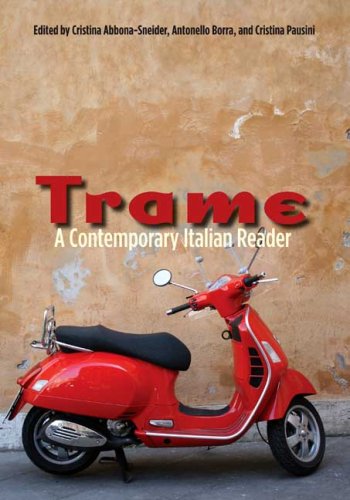 Trame A Contemporary Italian Reader  2010 9780300124958 Front Cover