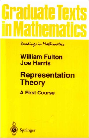 Representation Theory A First Course 3rd 2004 9780387974958 Front Cover