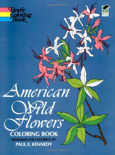 American Wild Flowers Coloring Book  N/A 9780486200958 Front Cover