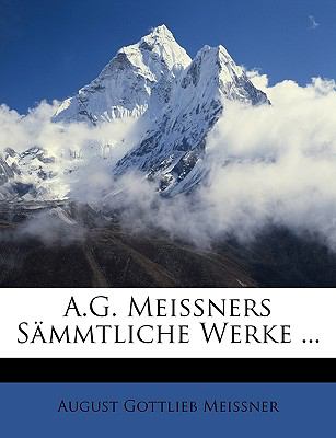 G Meissners Sämmtliche Werke N/A 9781147009958 Front Cover