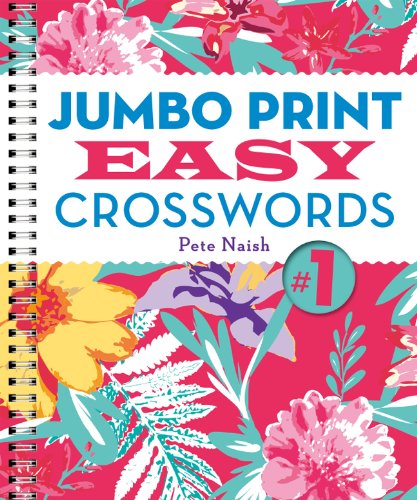 Jumbo Print Easy Crosswords 1   2014 9781454909958 Front Cover
