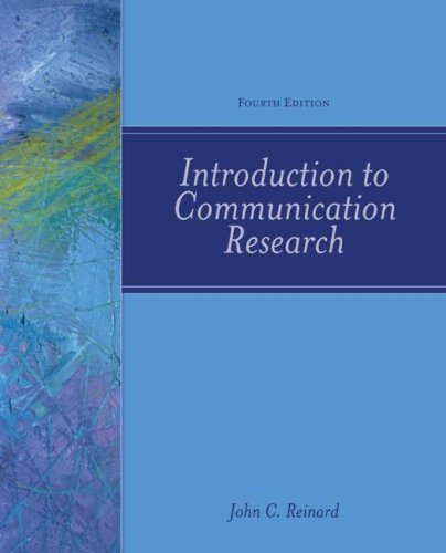 Introduction to Communication Research  4th 2008 (Revised) 9780072862959 Front Cover