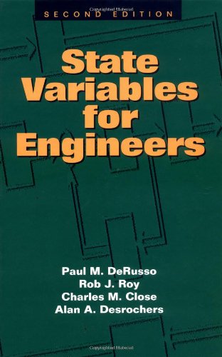 State Variables for Engineers  2nd 1997 (Revised) 9780471577959 Front Cover