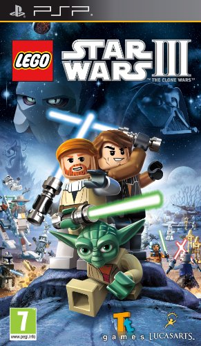 LEGO Star Wars 3: The Clone Wars (PSP) Sony PSP artwork