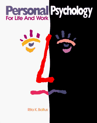 Personal Psychology for Life and Work 4th 1994 9780028010960 Front Cover