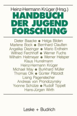 Handbuch der Jugendforschung   1988 9783810005960 Front Cover