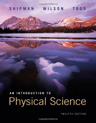 Introduction to Physical Science  12th 2009 9780618926961 Front Cover