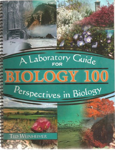 Laboratory Guide for Biology 100 Perspectives in Biology Revised  9780757513961 Front Cover