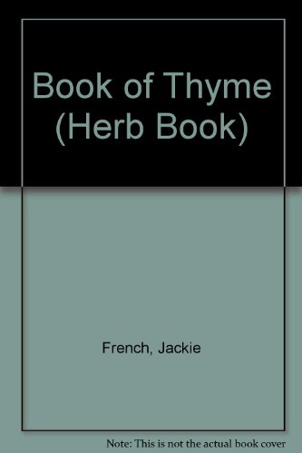 Book of Thyme   1993 9780004128962 Front Cover
