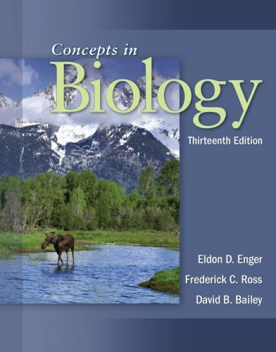Concepts in Biology  13th 2009 9780077229962 Front Cover